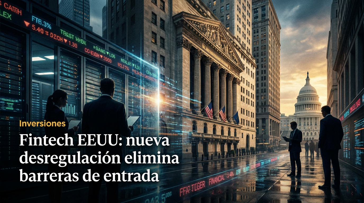 EEUU avanza con la desregulación de las Fintech