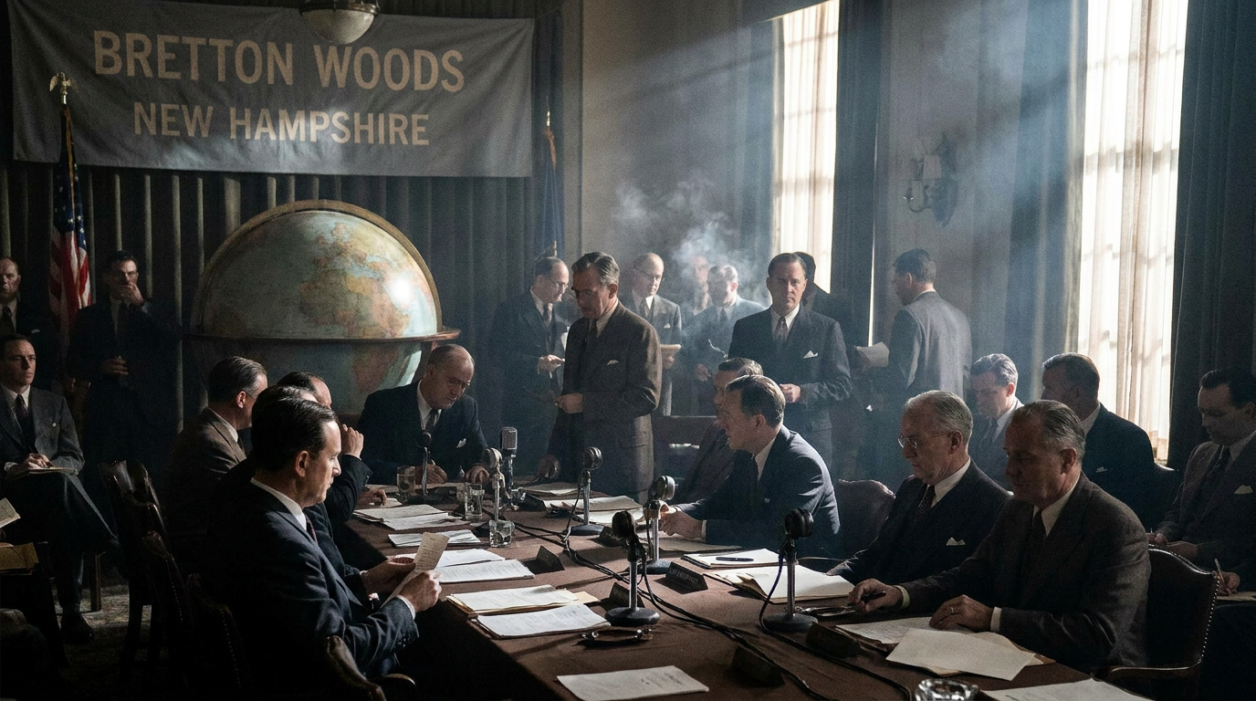 BRETTON WOODS - 1944  Creación del nuevo orden económico internacional de la post guerra