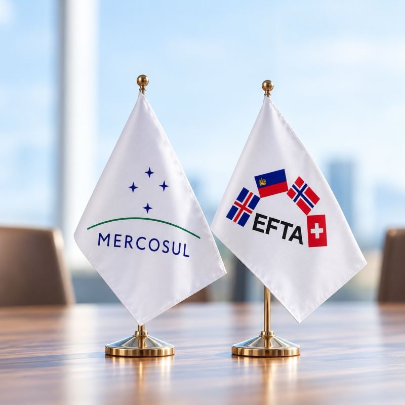 El Acuerdo Mercosur EFTA entró en vigor en Brasil