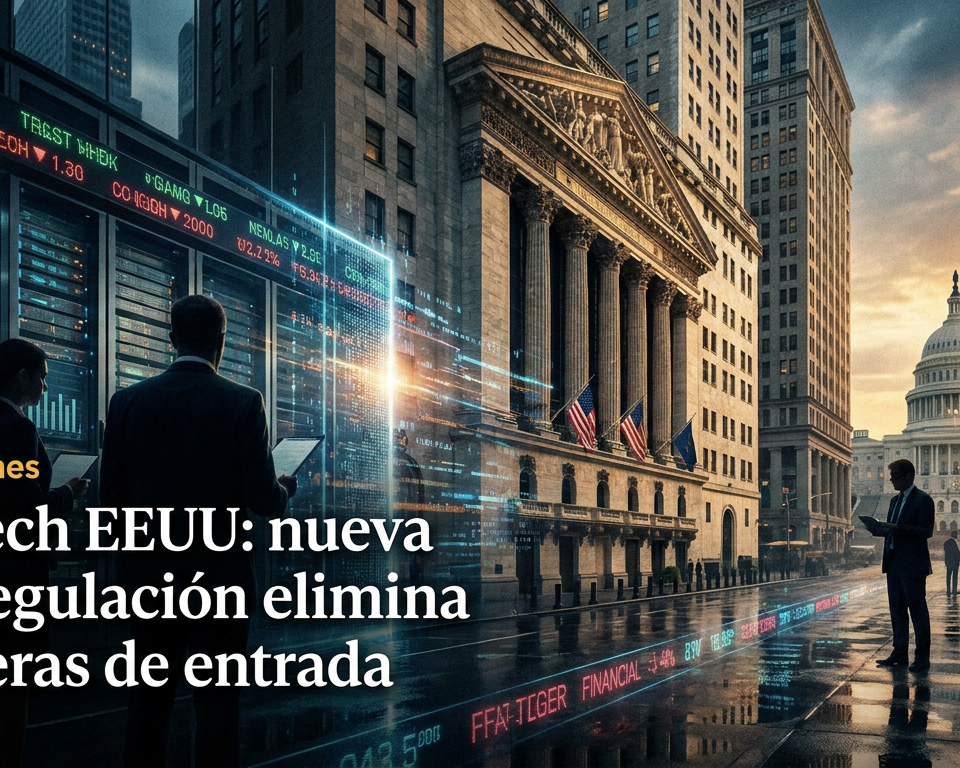 EEUU avanza con la desregulación de las Fintech