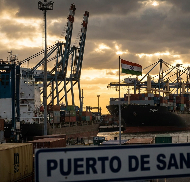 La India, principal destino de las exportaciones de Santa Fe en 2026 
