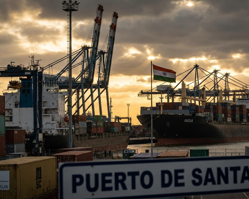 La India, principal destino de las exportaciones de Santa Fe en 2026 